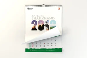 Unique Calendar Design in Jharkhand
