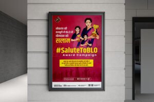 Poster design in Jharkhand for BLO.