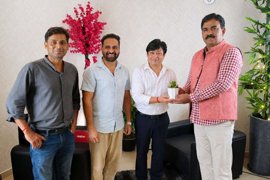 latest_news_2026_2_small Welcome Shri K. Ravi Kumar Sir, IAS, Chief Electoral Officer, Jharkhand at GR8DESIGNS Office, Ranchi